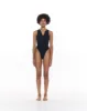 Davis One Piece | Black sold by MYRASWIM