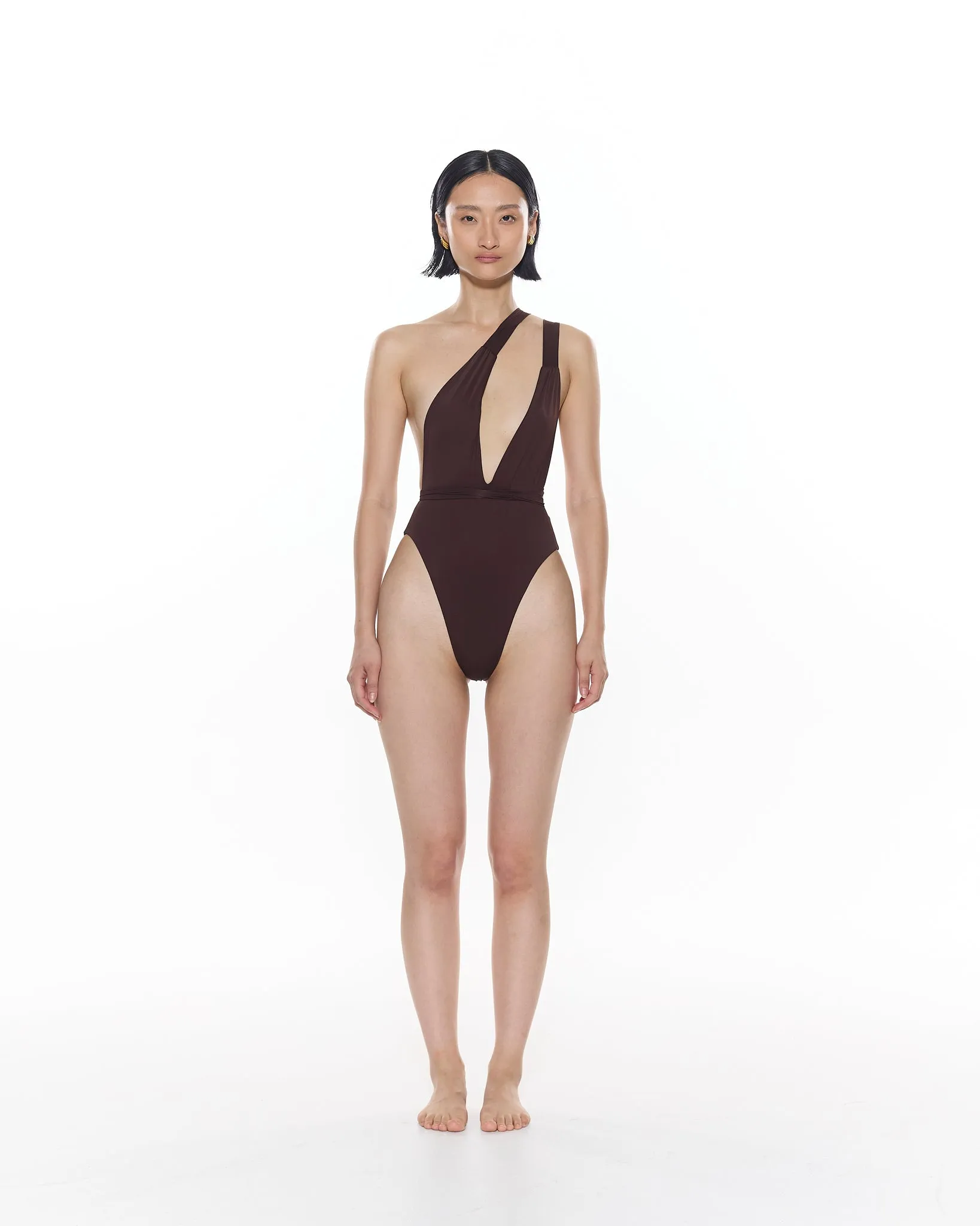 Farrah One Piece | Chocolate sold by MYRASWIM product image thumbnail 2
