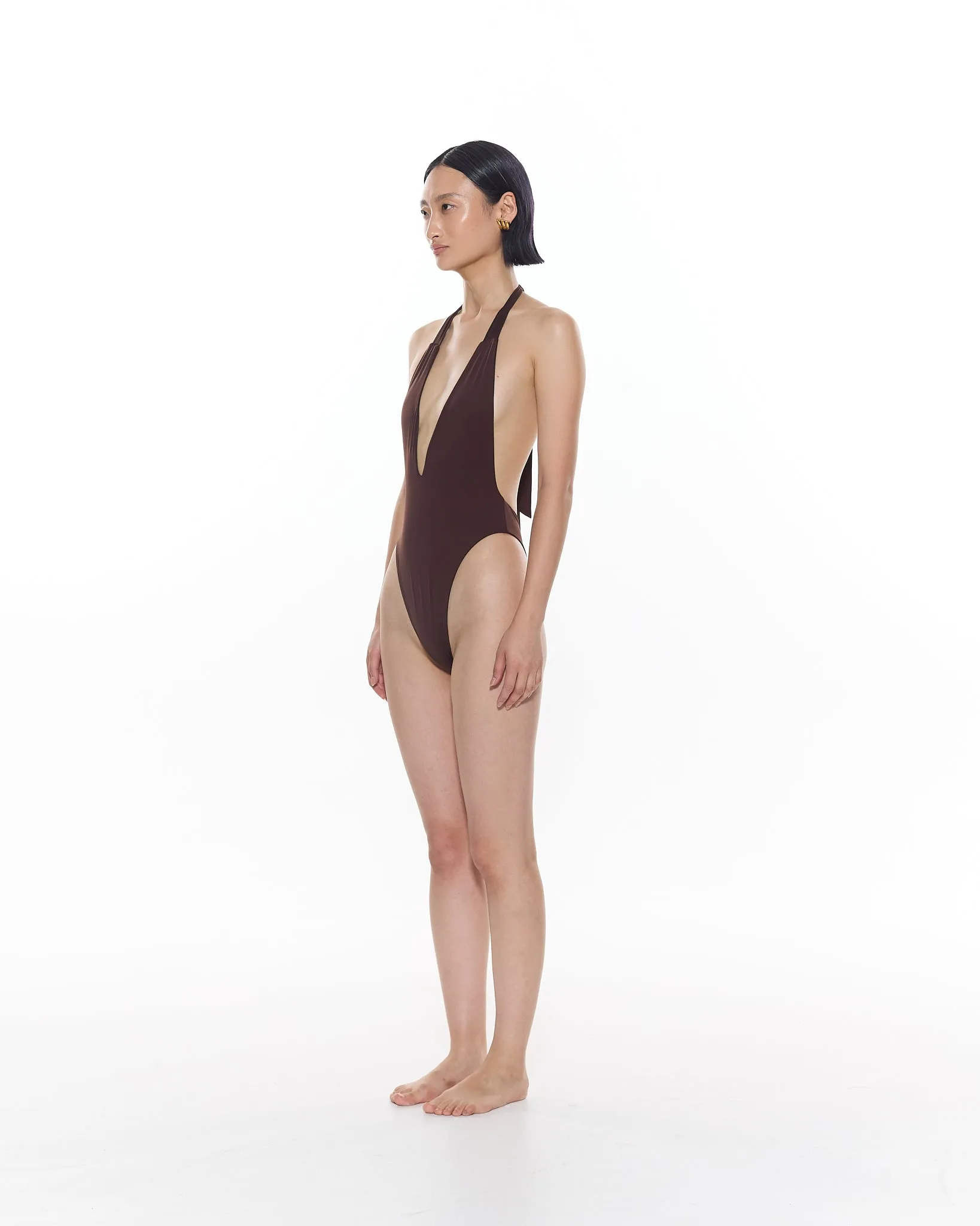 Farrah One Piece | Chocolate sold by MYRASWIM product image thumbnail 4