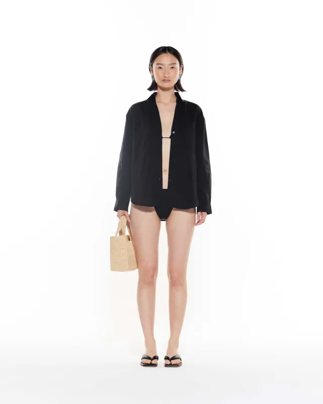 River Shirt | Black sold by MYRASWIM