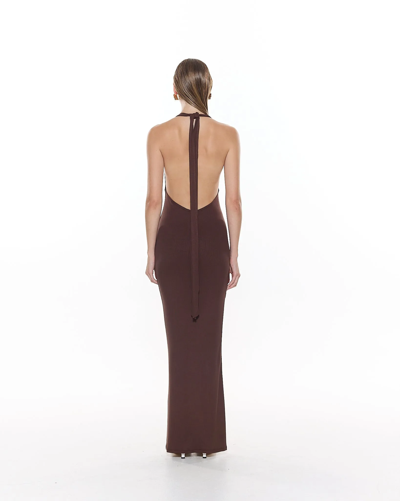 Ava Dress | Chocolate sold by MYRASWIM product image thumbnail 3