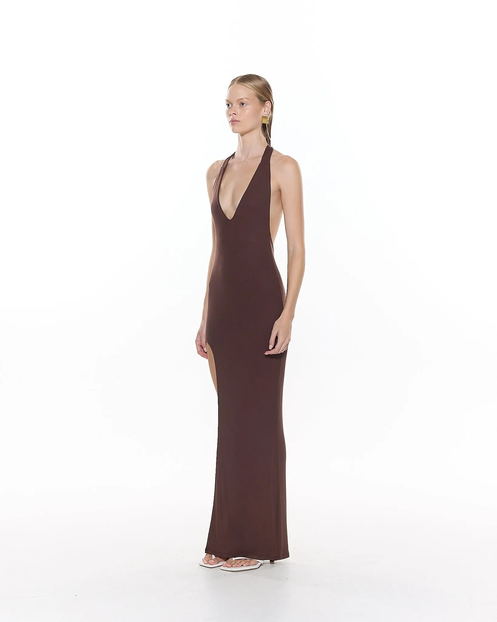 Ava Dress | Chocolate sold by MYRASWIM product image thumbnail 2