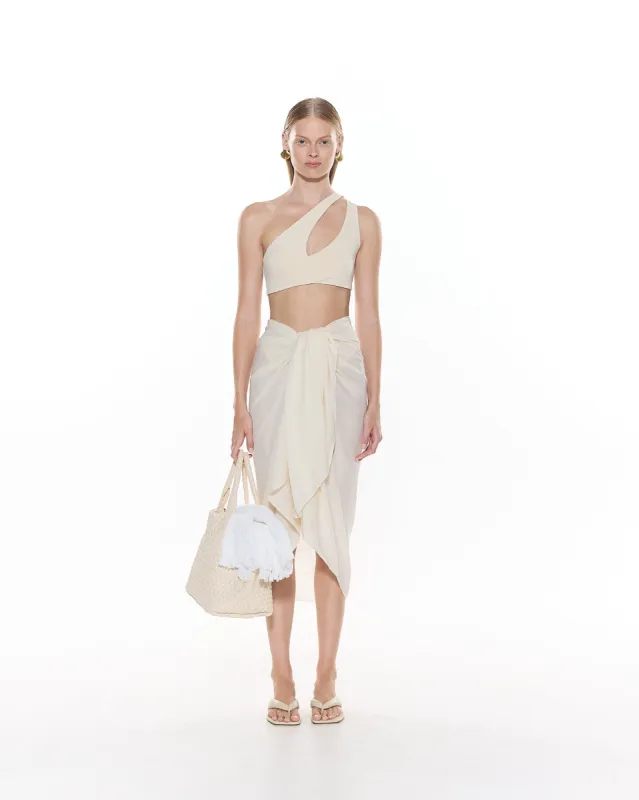 Dexter Sarong | Ivory sold by MYRASWIM