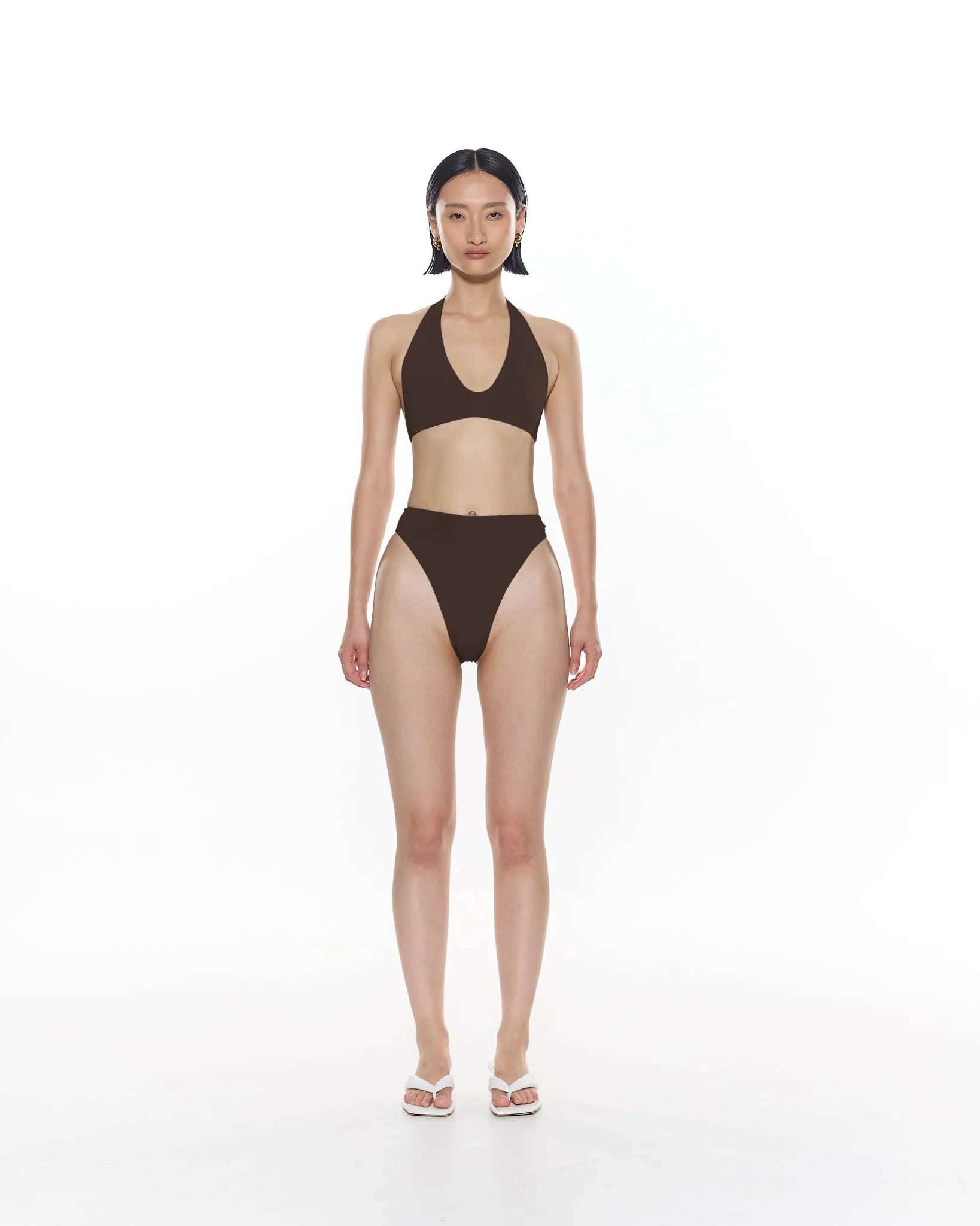 Asher Top | Chocolate sold by MYRASWIM