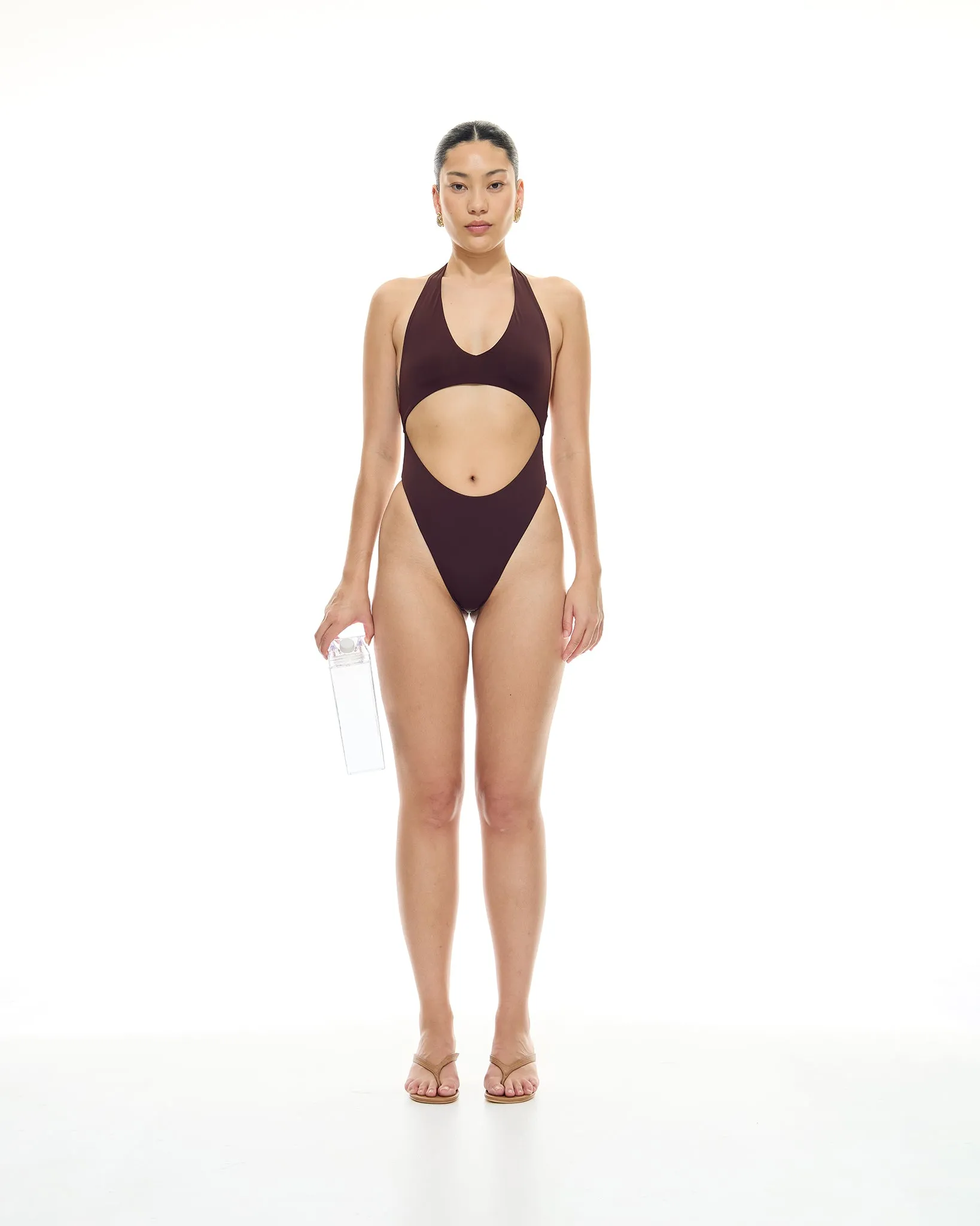 Lenox One Piece | Chocolate sold by MYRASWIM