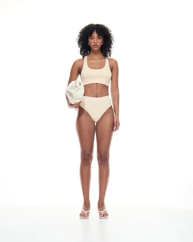 June Top | Ivory sold by MYRASWIM