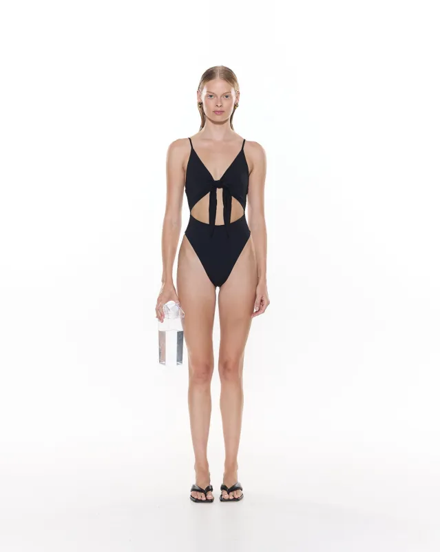Bracken One Piece | Black sold by MYRASWIM