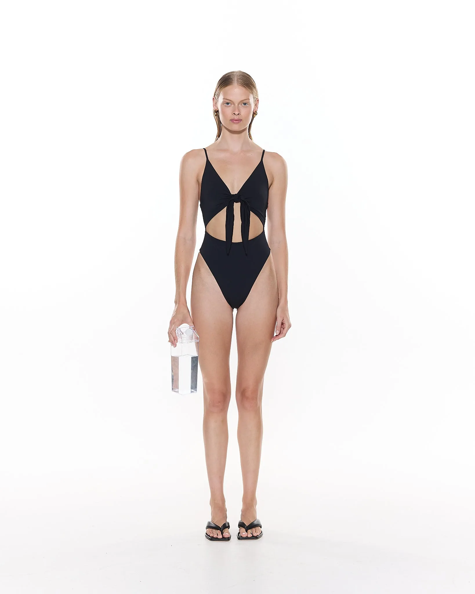 Bracken One Piece | Black sold by MYRASWIM