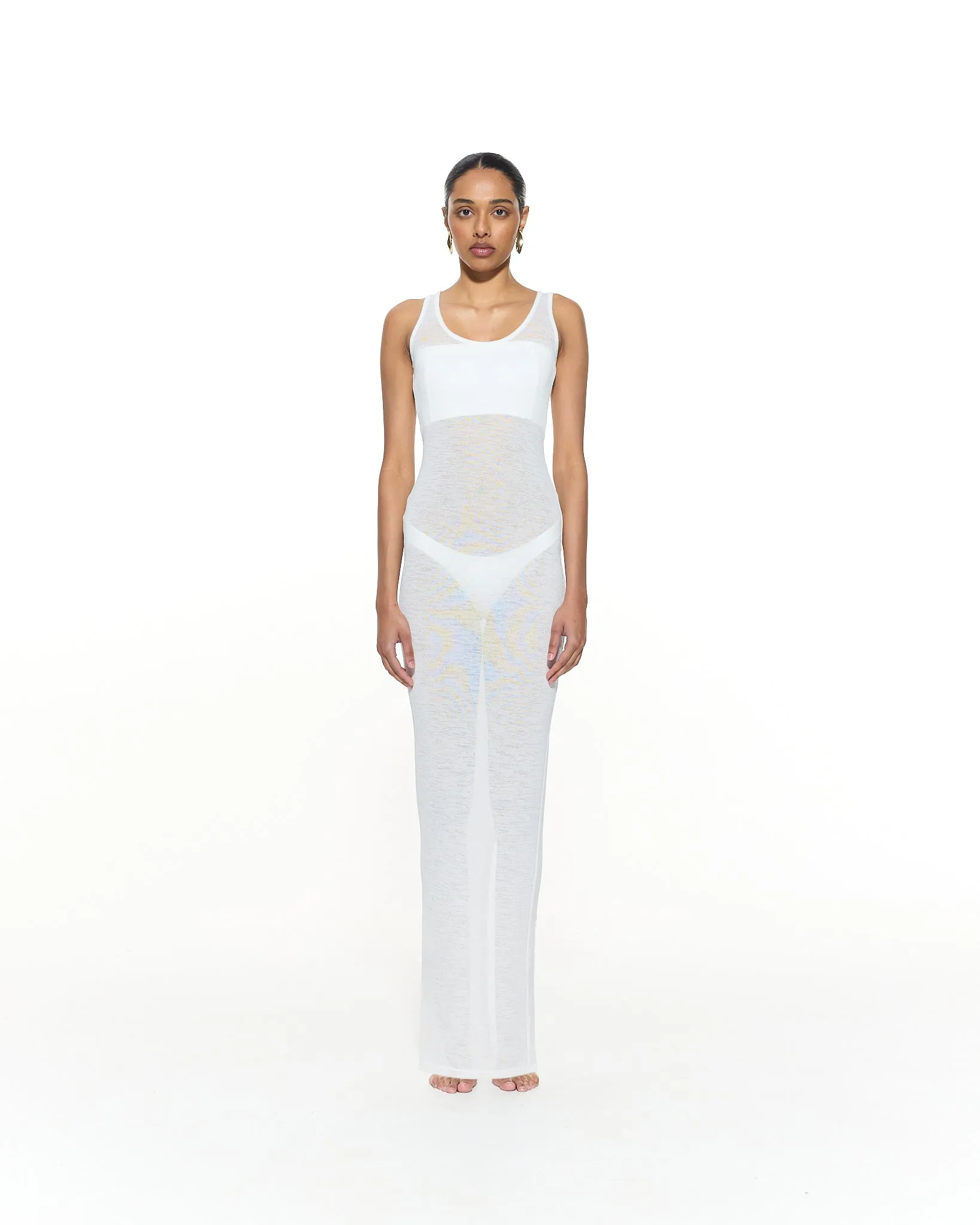 Leena Dress | Vanilla sold by MYRASWIM product image thumbnail 4