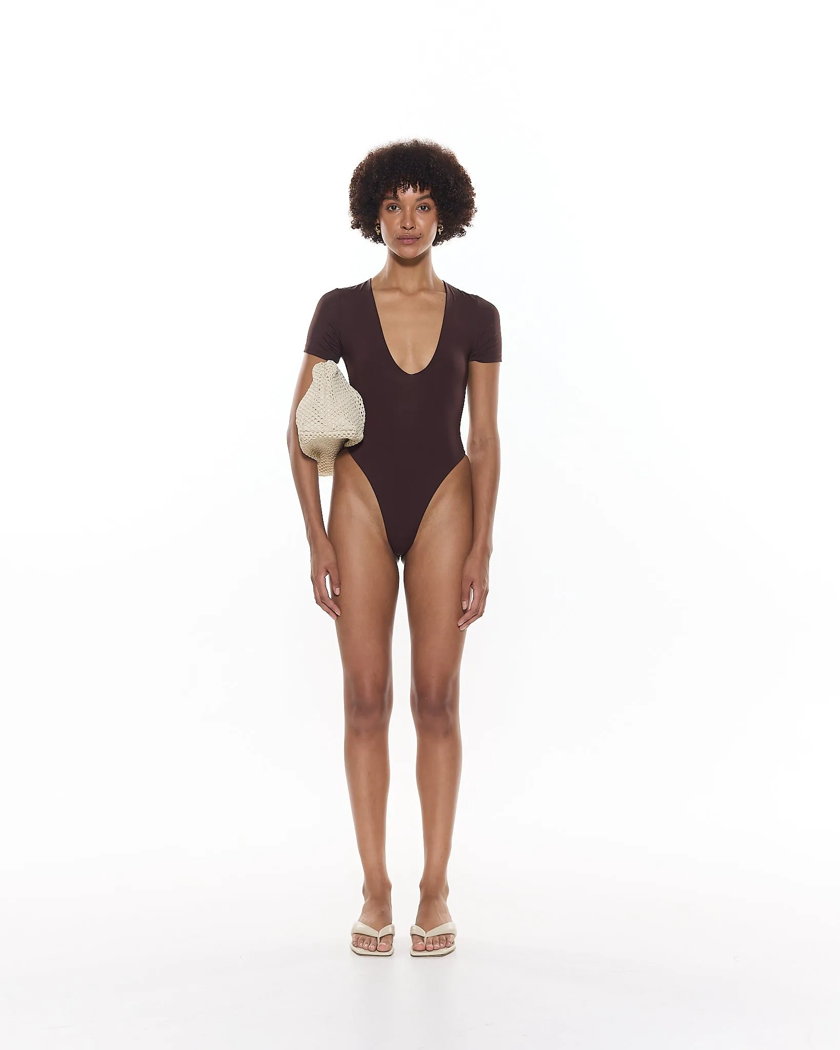 Cass One Piece | Chocolate sold by MYRASWIM