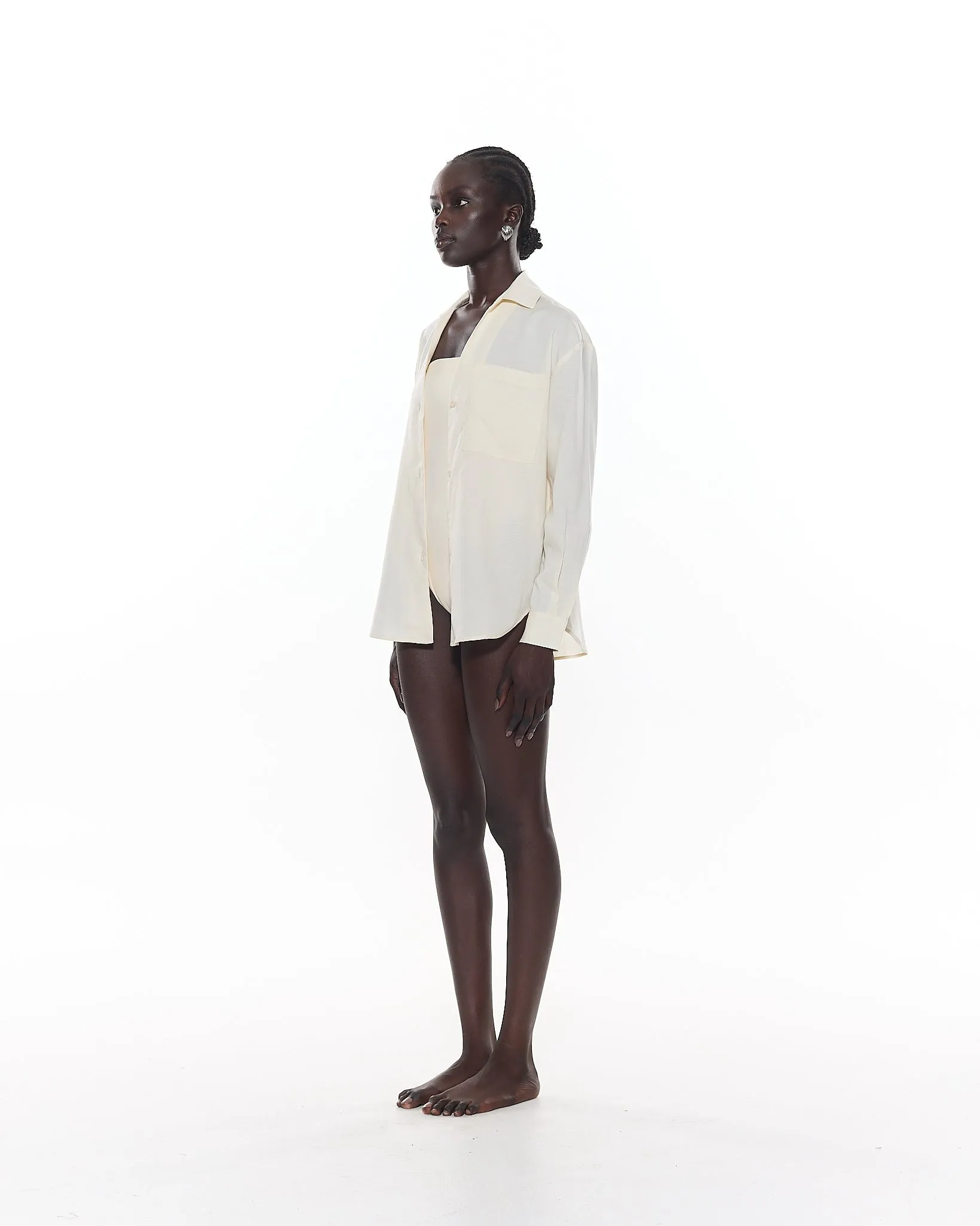 River Shirt | Ivory sold by MYRASWIM product image thumbnail 2