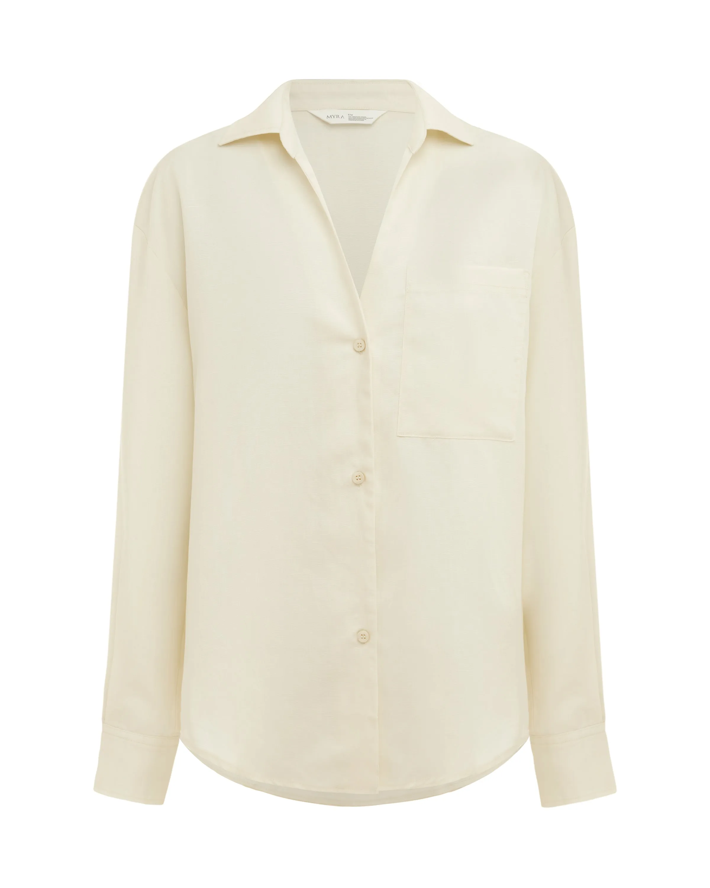 River Shirt | Ivory sold by MYRASWIM product image thumbnail 5