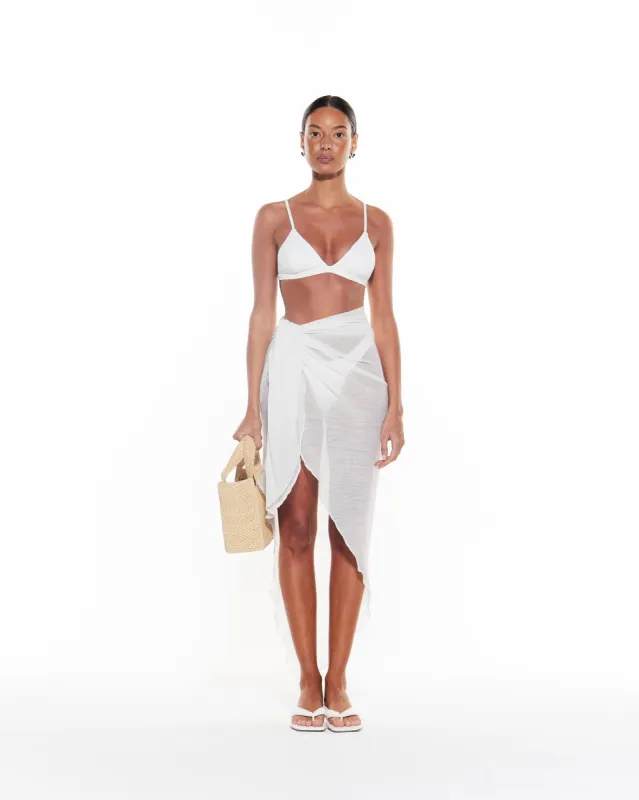 Ivy Sarong | Vanilla sold by MYRASWIM