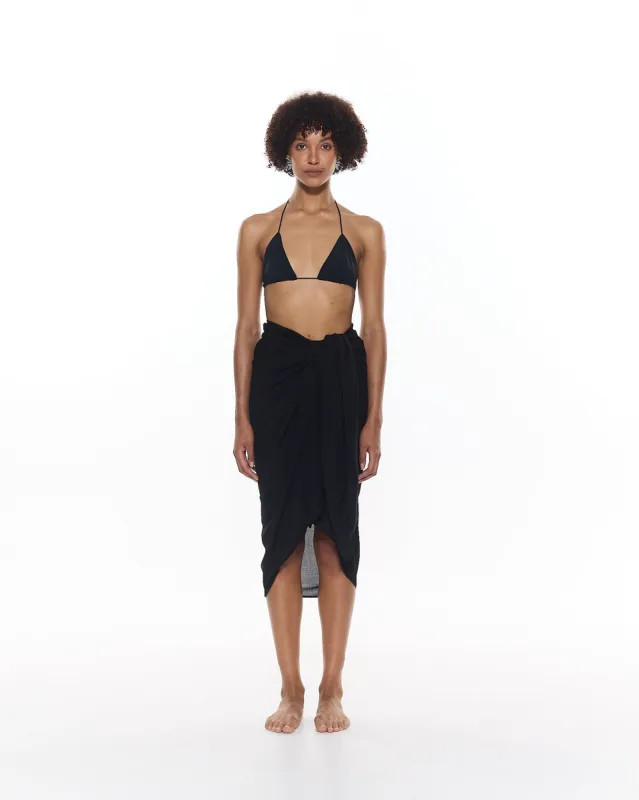 Dexter Sarong | Black sold by MYRASWIM