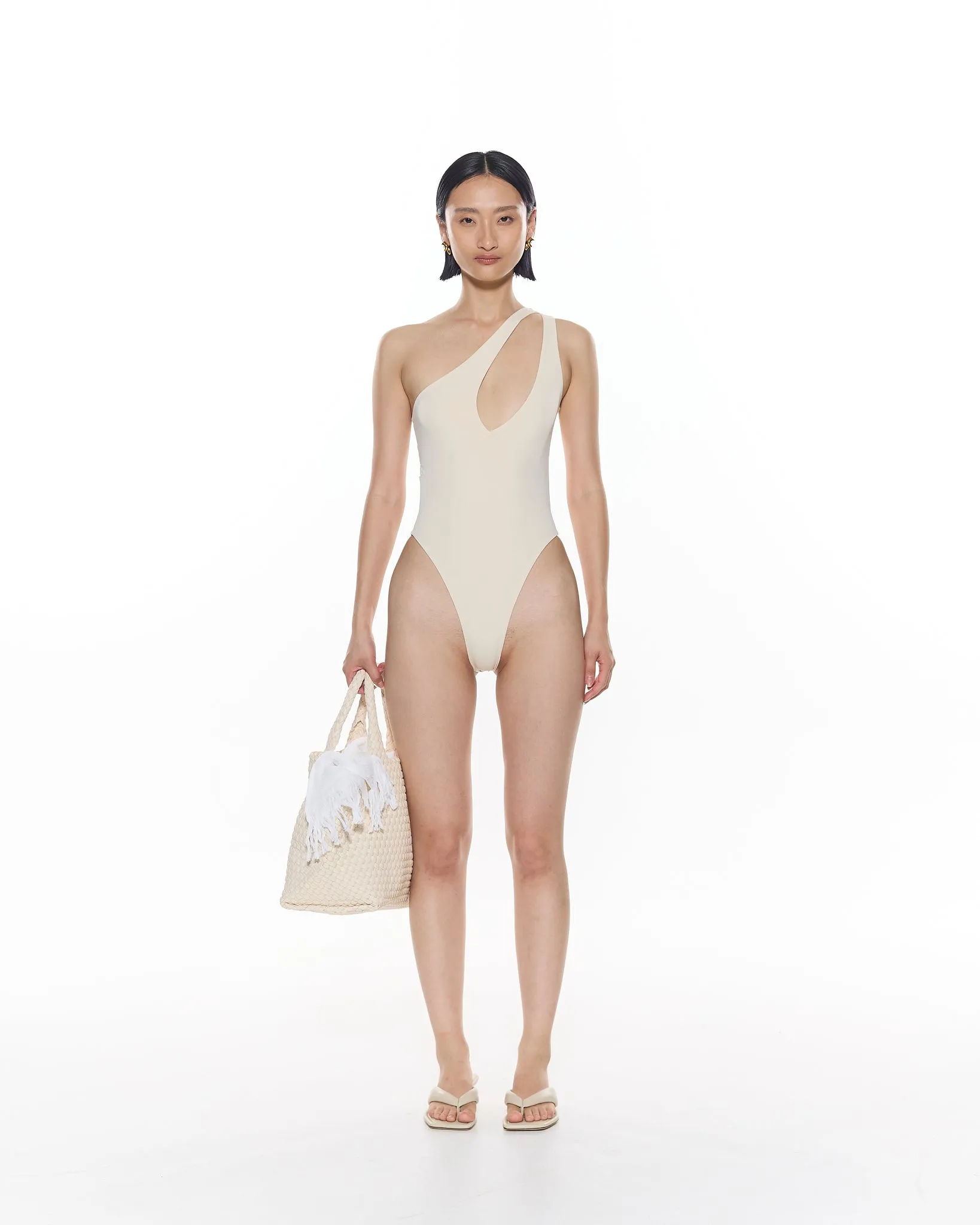 Jett One Piece | Ivory sold by MYRASWIM