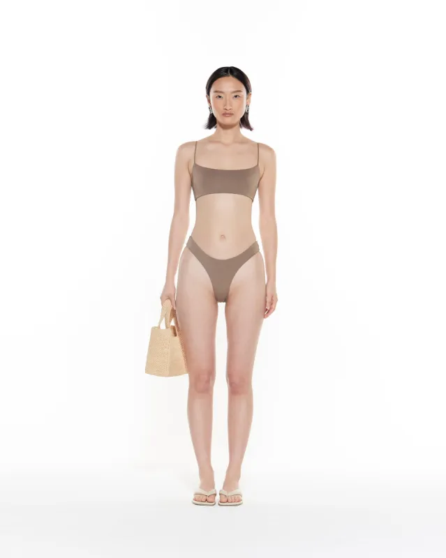 Desi Top | Taupe sold by MYRASWIM