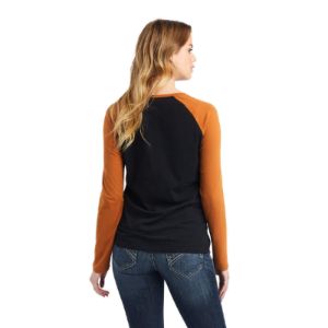 ARIAT WOMENS REAL BASEBALL SHIRT sold by Bridle Path Tack Shop