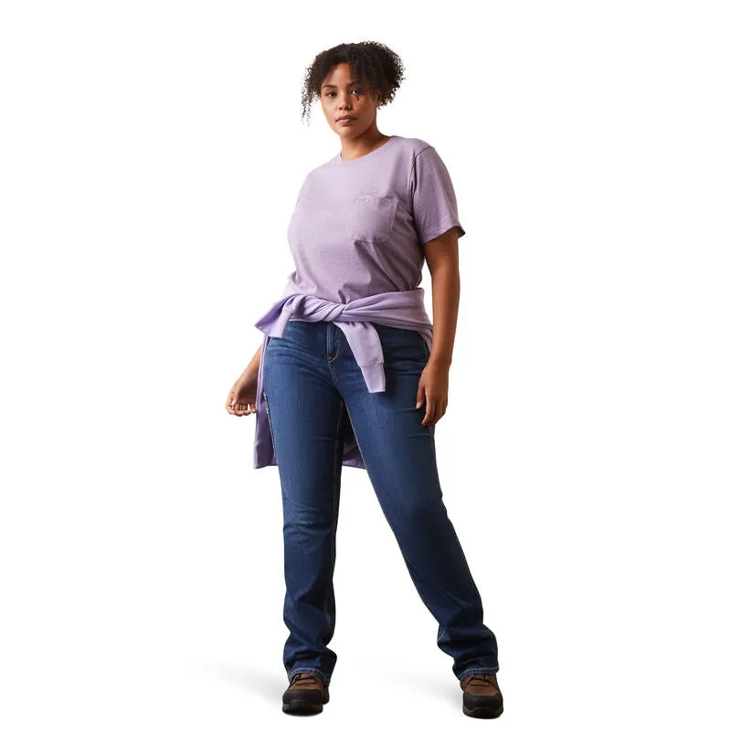 ARIAT WOMENS REBAR COTTON STRONG T-SHIRT sold by Bridle Path Tack Shop product image thumbnail 3