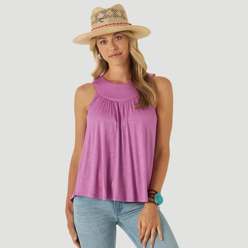 WRANGLER SUMMER TANK TOP - PINK sold by Bridle Path Tack Shop