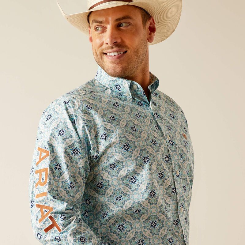 ARIAT MENS TEAM EMMETT CLASSIC WESTERN SHIRT sold by Bridle Path Tack Shop