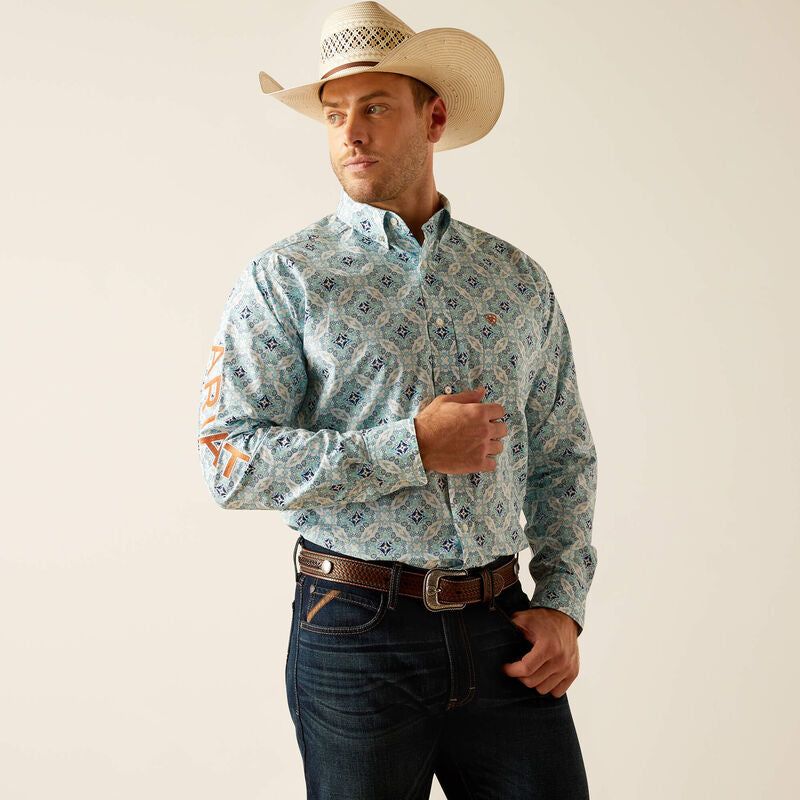 ARIAT MENS TEAM EMMETT CLASSIC WESTERN SHIRT sold by Bridle Path Tack Shop product image thumbnail 4