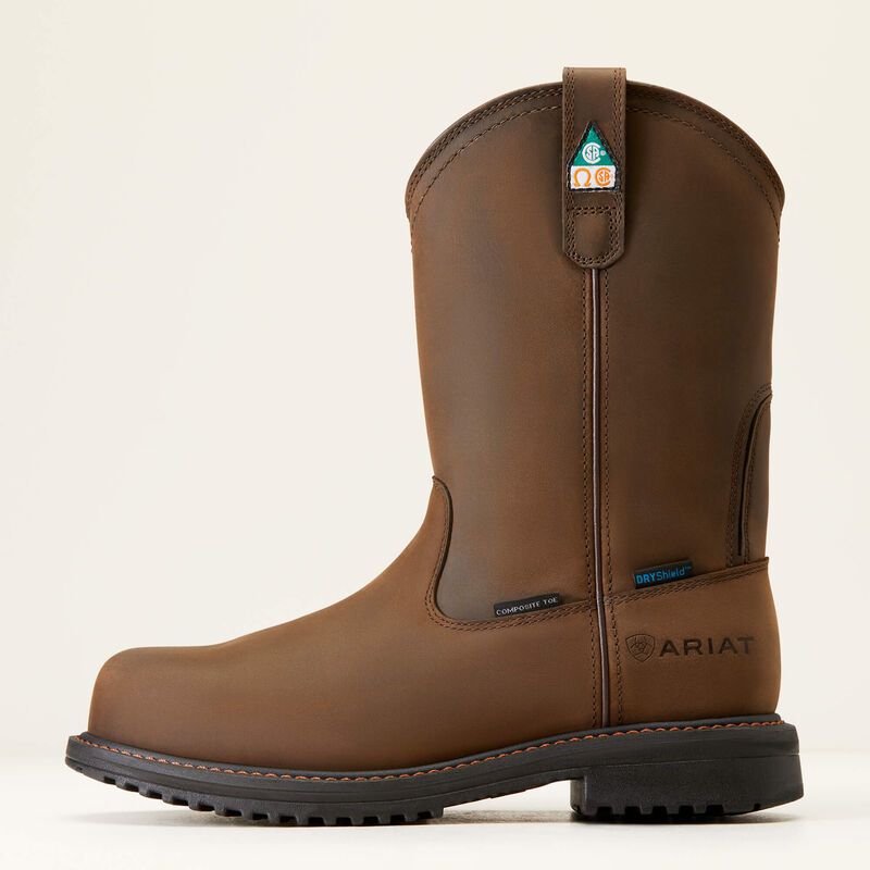 ARIAT MENS RIGTEK WATERPROOF COMPOSITE TOE WORK BOOT sold by Bridle Path Tack Shop product image thumbnail 2