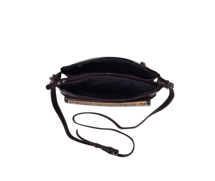 MYRA MAGNOLIA MORN HAND TOOLED BAG sold by Bridle Path Tack Shop product image thumbnail 3