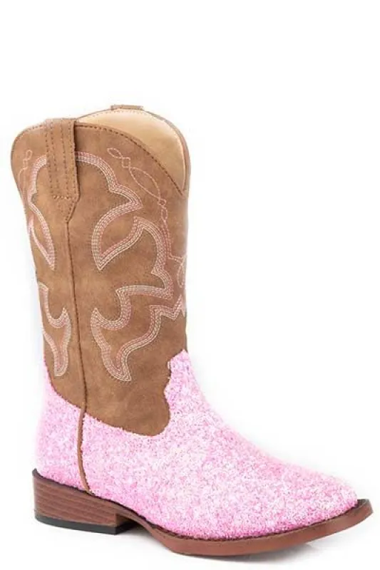 ROPER GIRLS GLITTER SPARKLE BOOT - PINK sold by Bridle Path Tack Shop