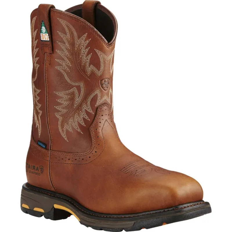 Ariat WorkHog Wide Toe SAFETY BOOT sold by Bridle Path Tack Shop