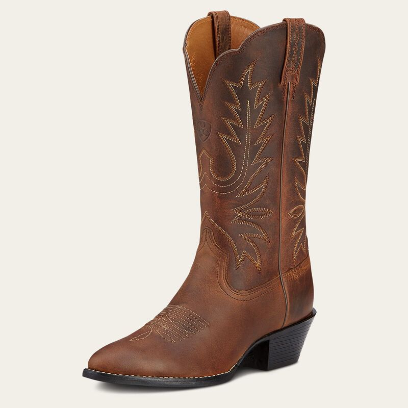 ARIAT WOMENS HERITAGE R-TOE WESTERN BOOT sold by Bridle Path Tack Shop product image thumbnail 2