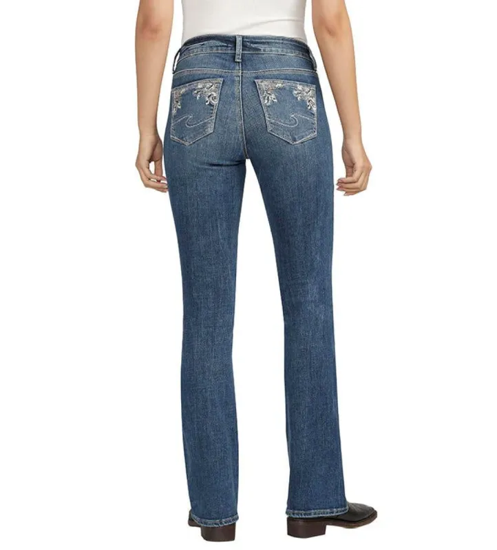 SILVER WOMENS ELYSE BOOT CUT - FLORAL POCKET sold by Bridle Path Tack Shop