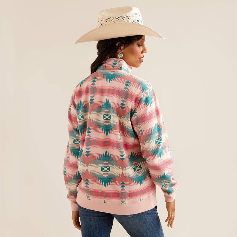 ARIAT WOMENS RANGER 1/2 ZIP SWEATSHIRT sold by Bridle Path Tack Shop product image thumbnail 2