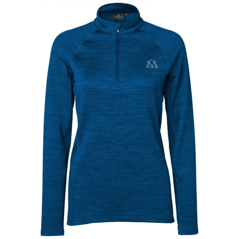 MOUNTAIN HORSE WOMENS TATE TECH FLEECE LONG SLEEVE TOP - NAVY sold by Bridle Path Tack Shop