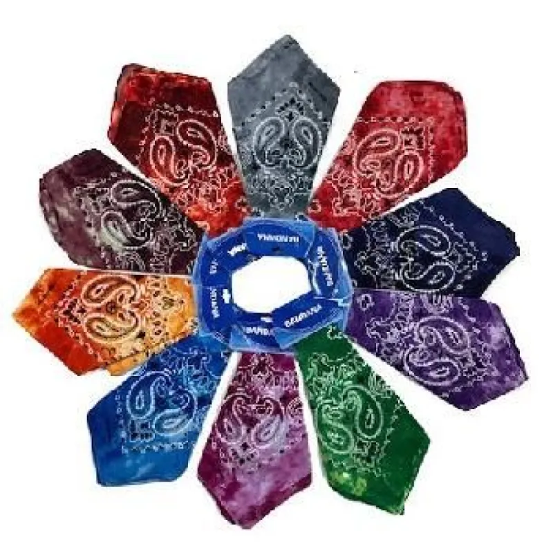 PAISLEY TIE DYE BANDANA sold by Bridle Path Tack Shop