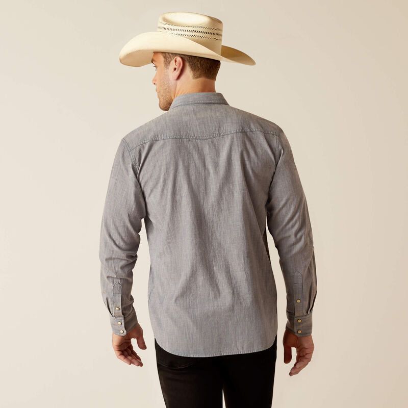 ARIAT MENS JURLINGTON RETRO FIT WESTERN SHIRT sold by Bridle Path Tack Shop product image thumbnail 2