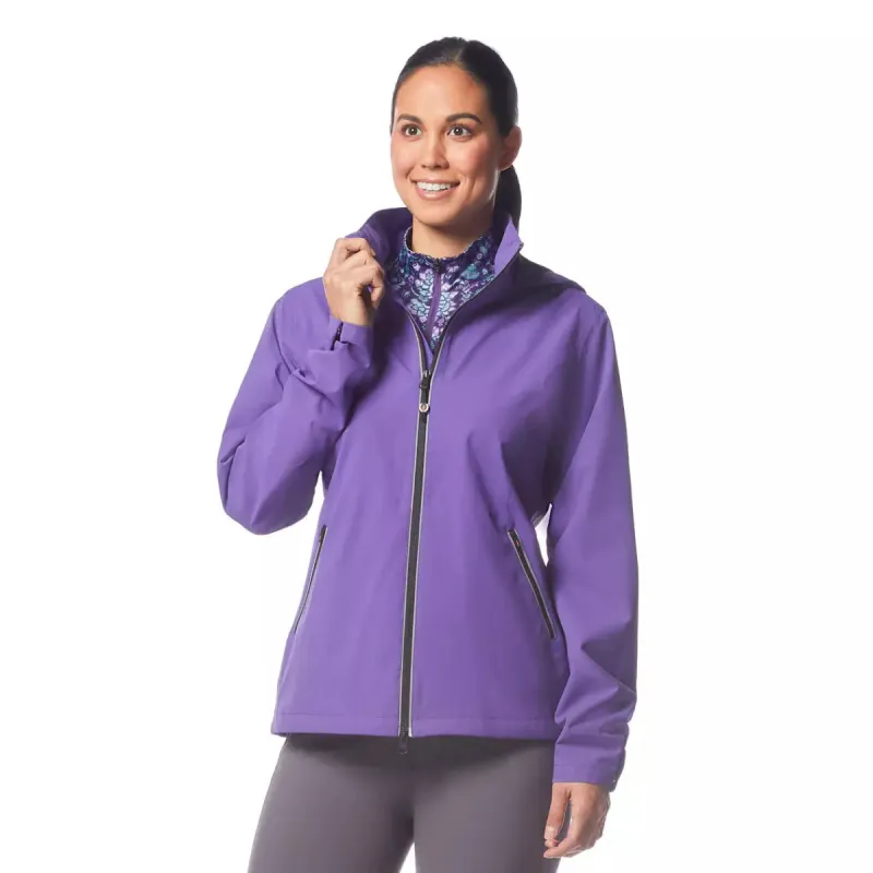 KERRITS DOWN THE LINE WATERPROOF JACKET - IRIS sold by Bridle Path Tack Shop