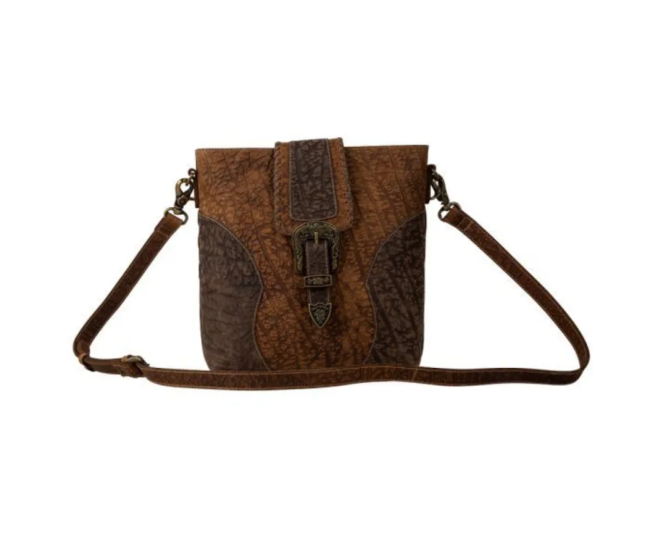 MYRA BILLINGS CREEK LEATHER HAIRON BAG sold by Bridle Path Tack Shop