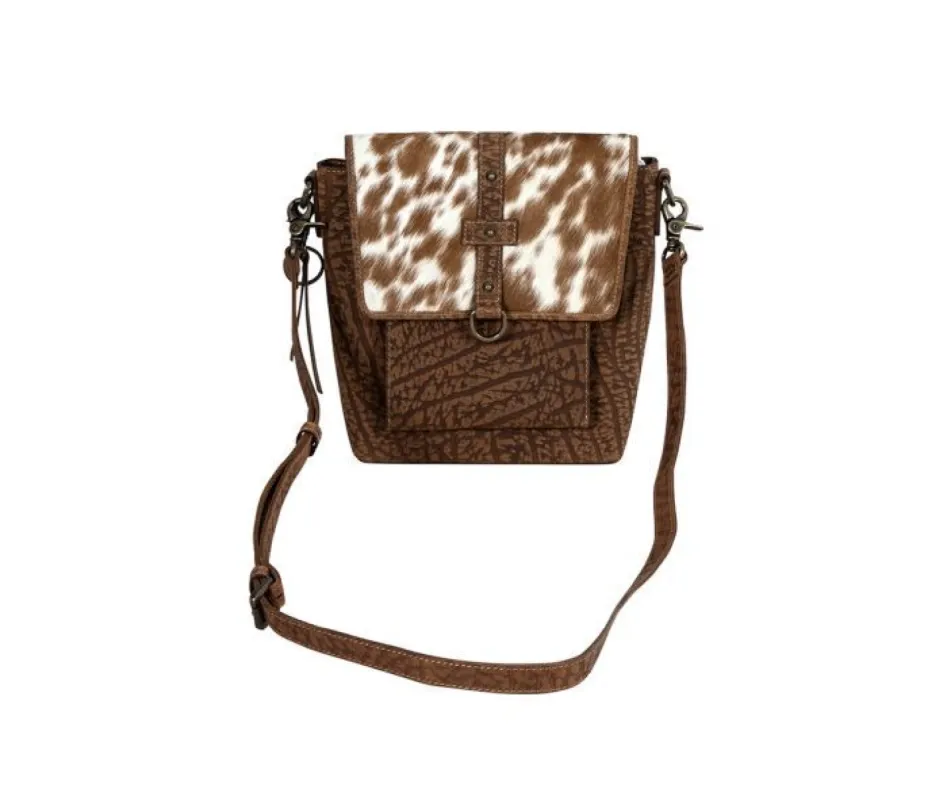 MYRA MESA TERRA LEATHER & HAIRON BAG sold by Bridle Path Tack Shop