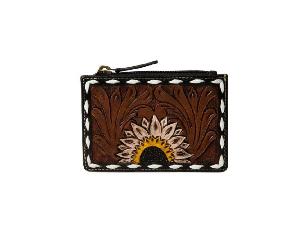 MYRA EAGLE RANGE HAND TOOLED CREDIT CARD HOLDER sold by Bridle Path Tack Shop