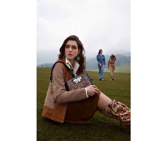 MYRA DAKOTA BASIN HAND TOOLED BAG sold by Bridle Path Tack Shop product image thumbnail 2