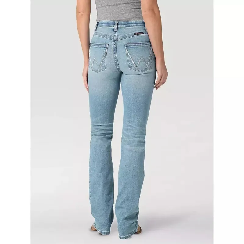 WRANGLER WOMENS WILLOW MID-RISE BOOT CUT JEAN - DIANE sold by Bridle Path Tack Shop