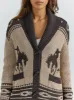 WRANGLER WOMENS RETRO DESERT CARDIGAN IN CHOCOLATE sold by Bridle Path Tack Shop
