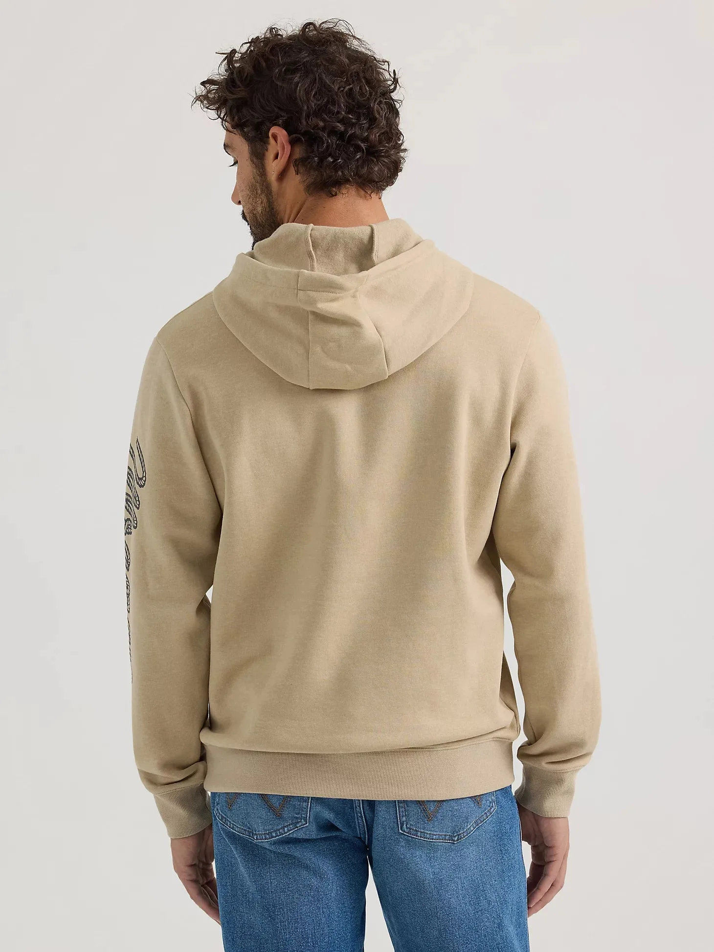 WRANGLER MENS PULLOVER HOODIE - TRENCH COAT sold by Bridle Path Tack Shop product image thumbnail 3