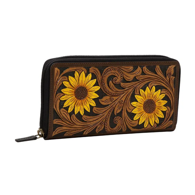 MYRA YELLOW BLOOM WALLET sold by Bridle Path Tack Shop