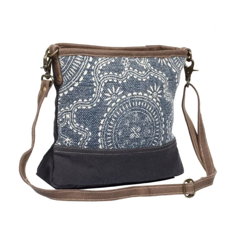 MYRA NAVY KILIM SHOULDER BAG sold by Bridle Path Tack Shop