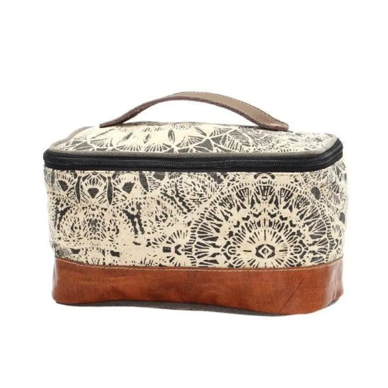 MYRA FLOWER DESIGN ACCESSORIES BAG sold by Bridle Path Tack Shop