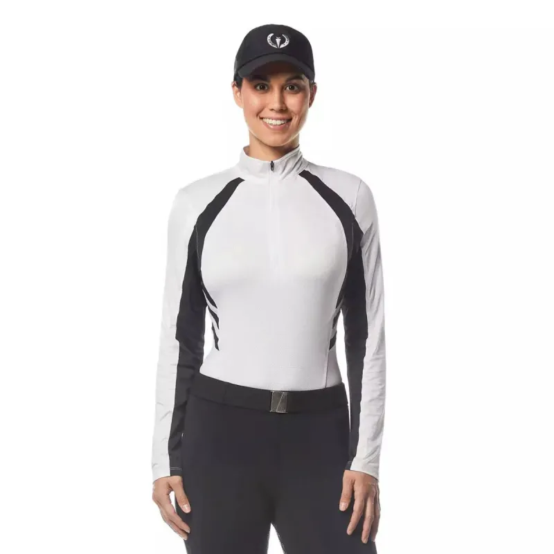 KERRITS ALWAYS COOL ICE FIL LONG SLEEVE SHIRT - WHITE sold by Bridle Path Tack Shop