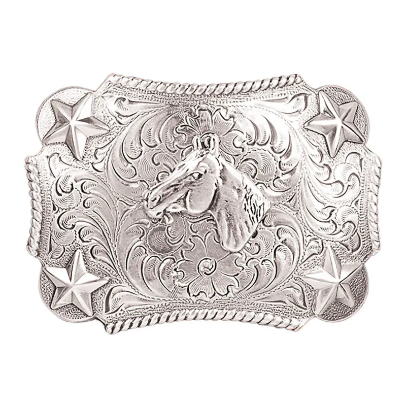 NOCONA BOYS HORSE HEAD BELT BUCKLE sold by Bridle Path Tack Shop