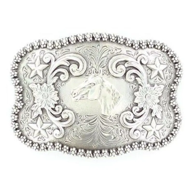 NOCONA HORSE HEAD BUCKLE sold by Bridle Path Tack Shop