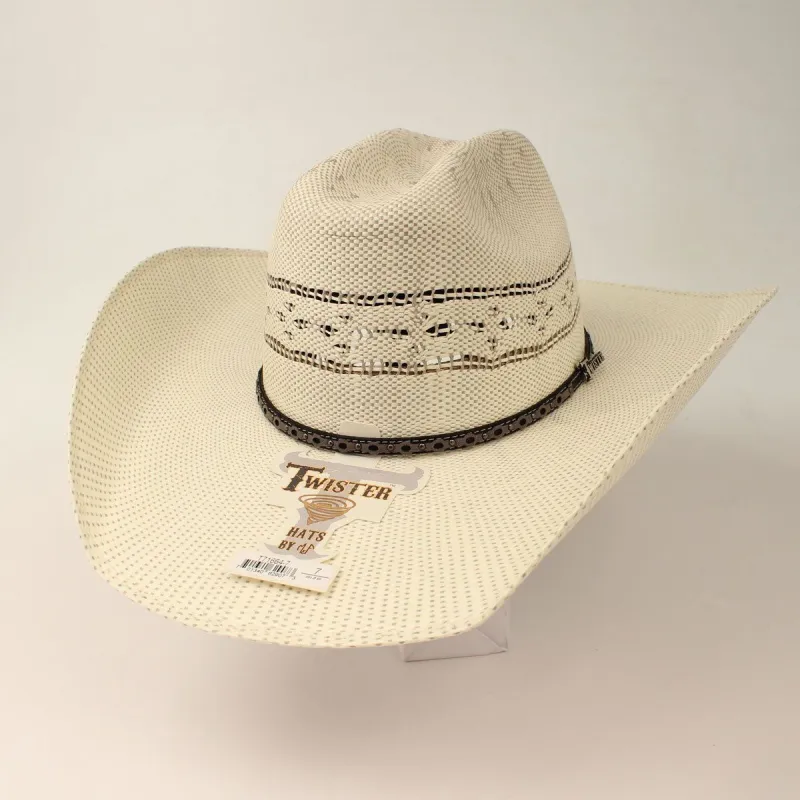 TWISTER BANGORA COWBOY HAT - IVORY/GREY sold by Bridle Path Tack Shop
